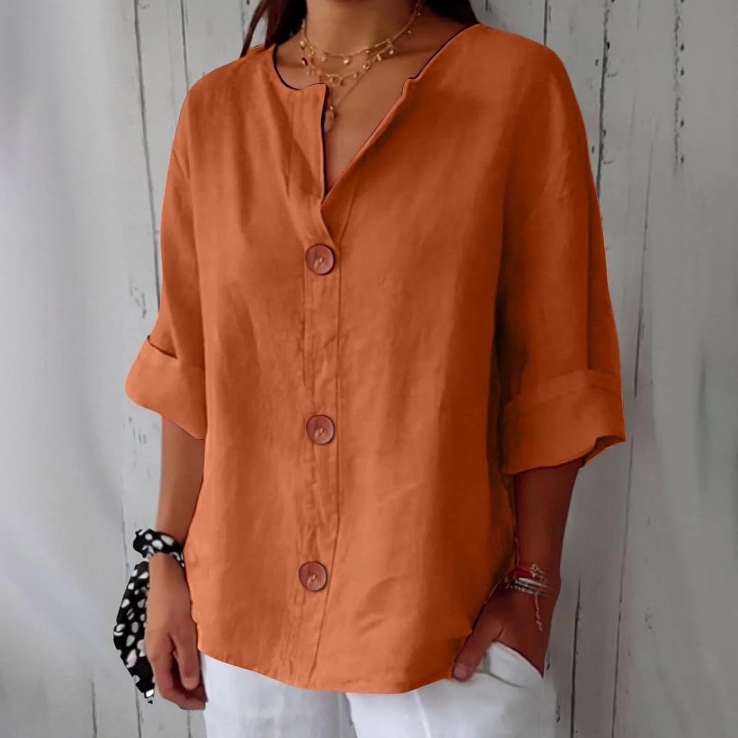 Julia™ | Loose-fitting Summer Blouse (Restocked)