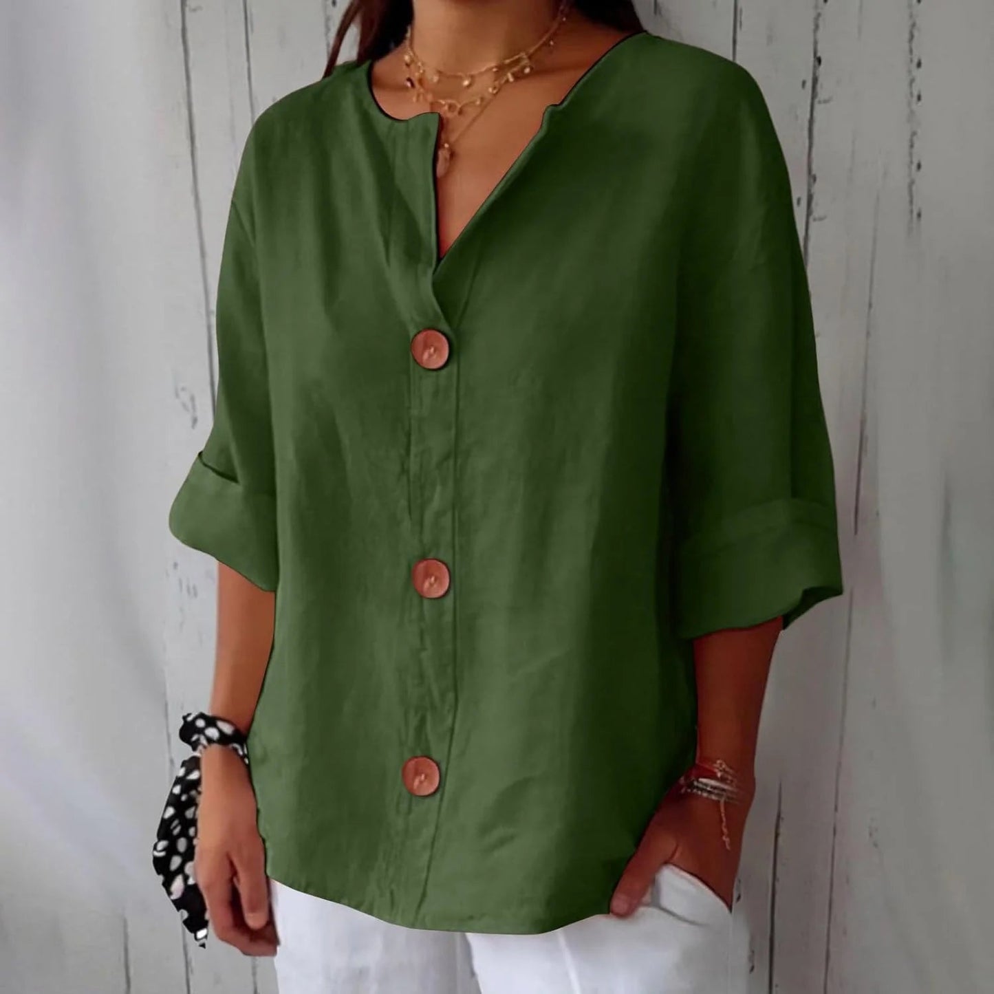Julia™ | Loose-fitting Summer Blouse (Restocked)