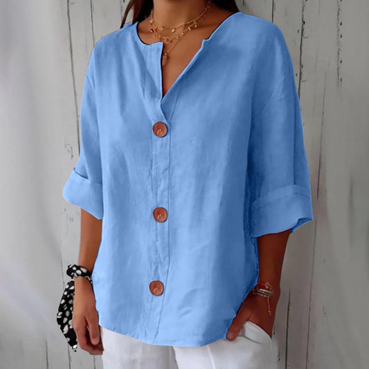 Julia™ | Loose-fitting Summer Blouse (Restocked)