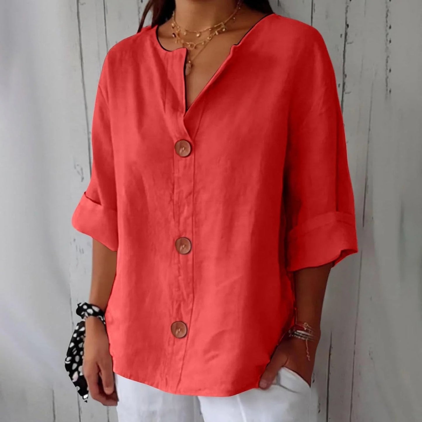 Julia™ | Loose-fitting Summer Blouse (Restocked)