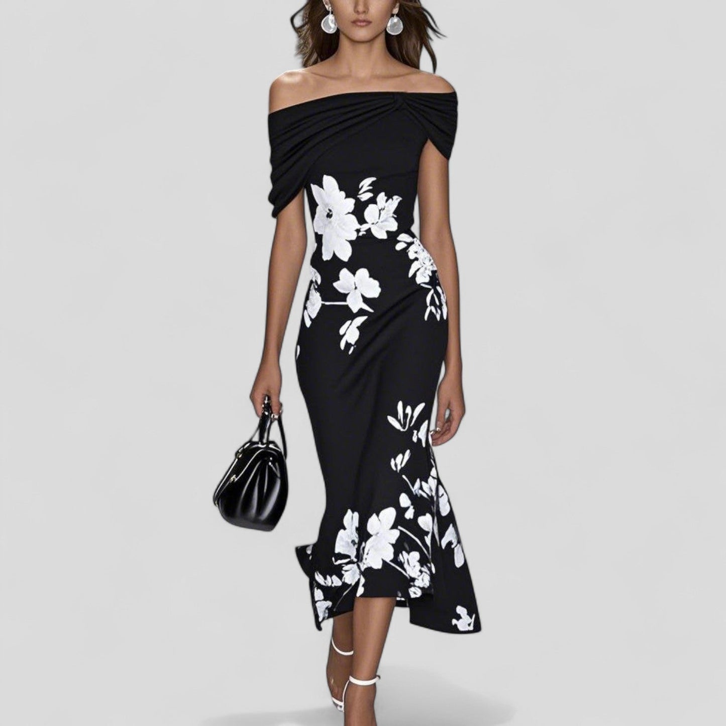 Delancey - Elegant Midi Dress