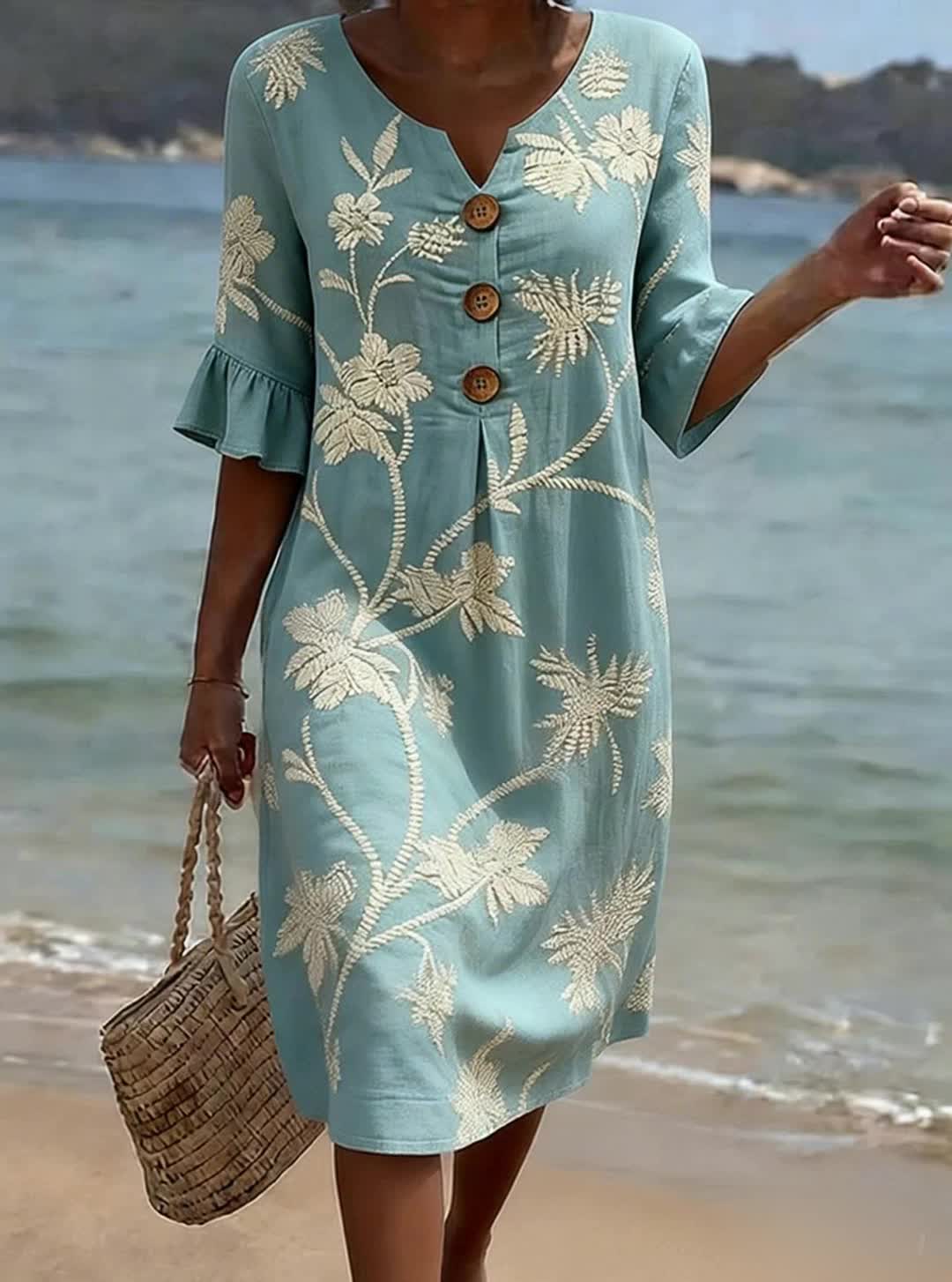 Premium Linen Dress