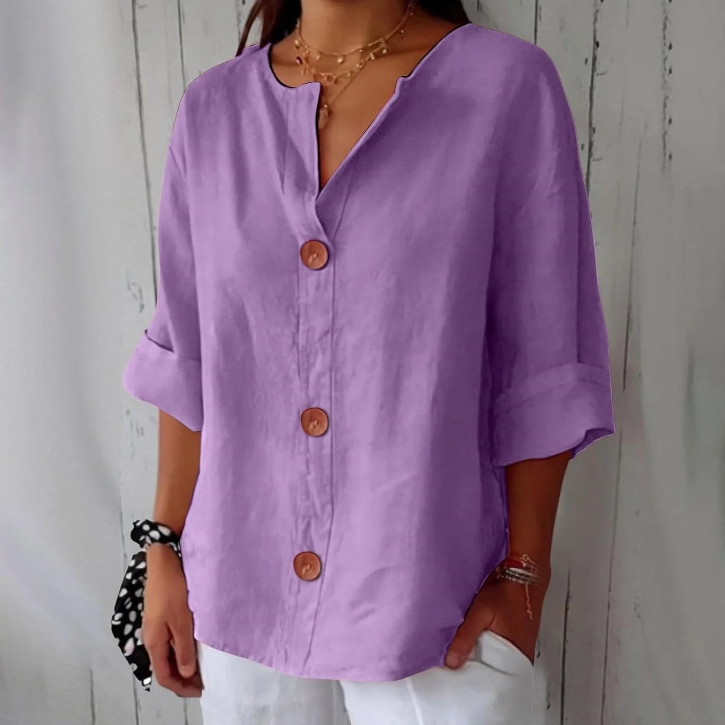 Julia™ | Loose-fitting Summer Blouse (Restocked)